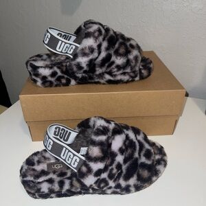 Ugg Fluffy Slides